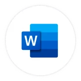 Microsoft word logo