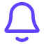 graphic icon of a blue Bell mark