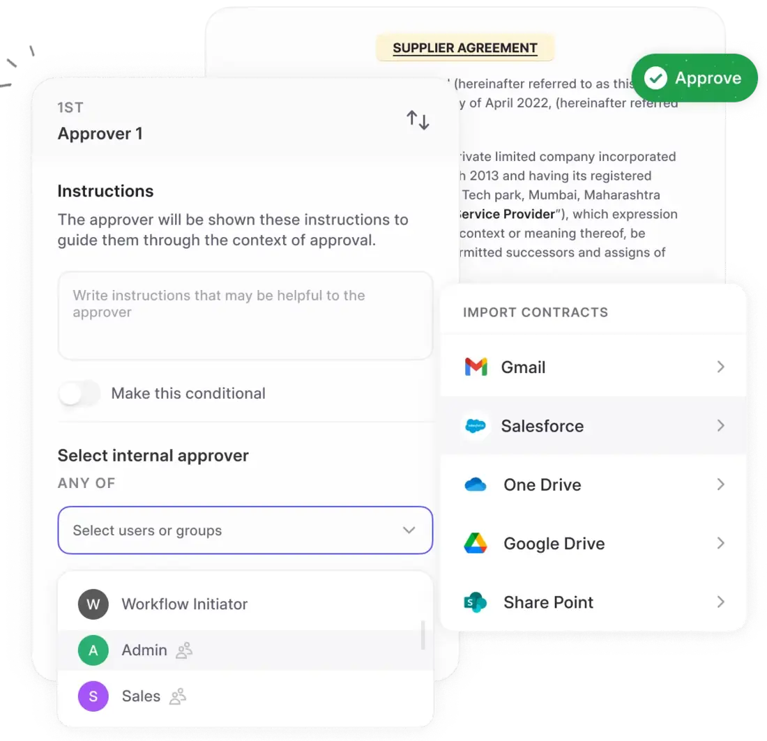 healthcare contract management software mockup 1